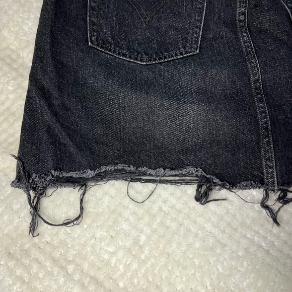 Levi black mini skirt - Picture 13 of 15